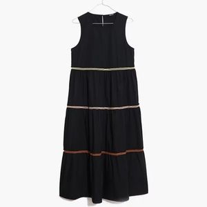 Madewell Cattail Tiered Dress